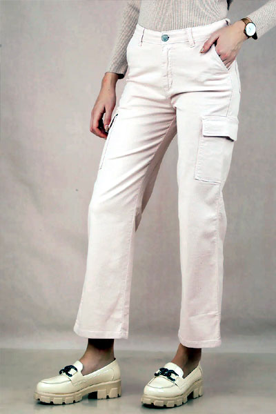 Women Peach Slim Fit Jeans